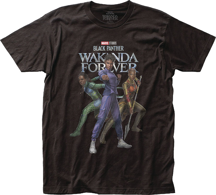 Black Panther Wakanda Forever Good Gals T-Shirt Large