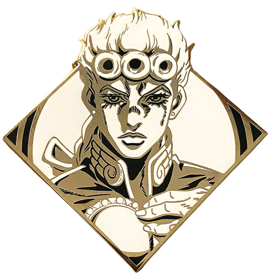 JoJos Bizarre Adventure Zen Monkey Studios Limited Edition 10th Anniversary Pin - Giorno Giovanna