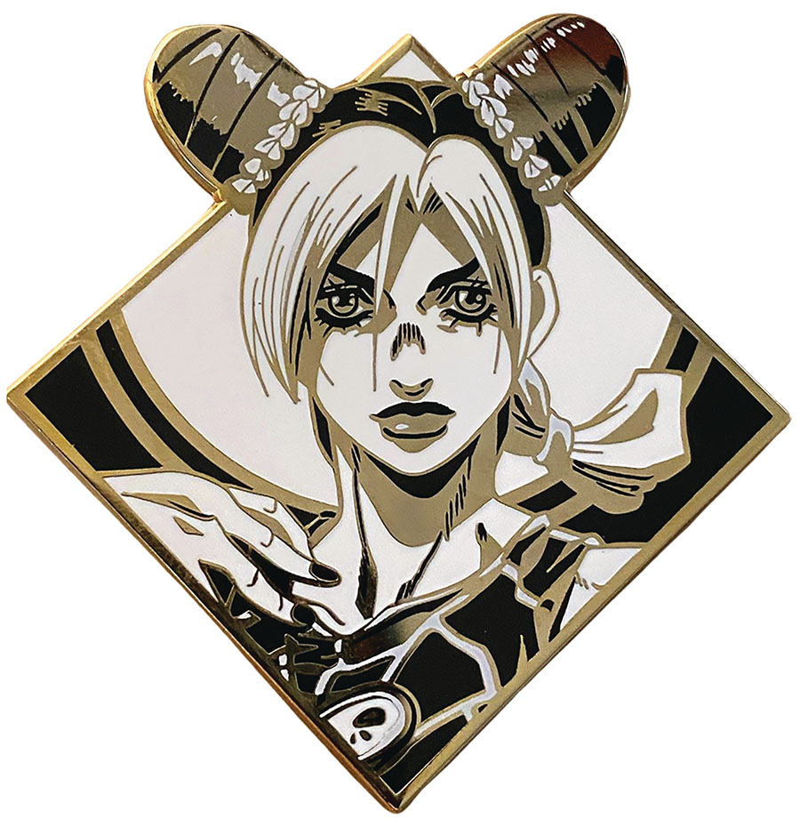 JoJos Bizarre Adventure Zen Monkey Studios Limited Edition 10th Anniversary Pin - Jolyne Cujoh