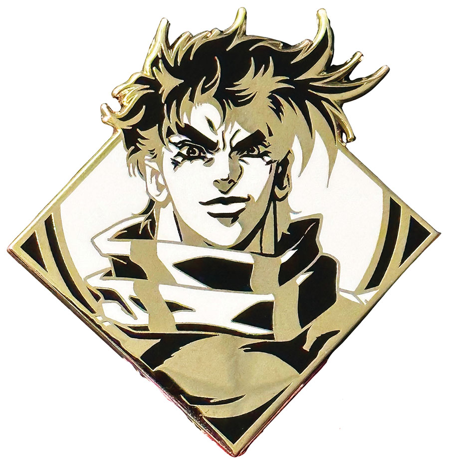 JoJos Bizarre Adventure Zen Monkey Studios Limited Edition 10th Anniversary Pin - Joseph Joestar