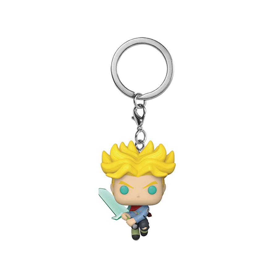 POP Keychain Dragon Ball Super - Super Saiyan Trunks With Sword