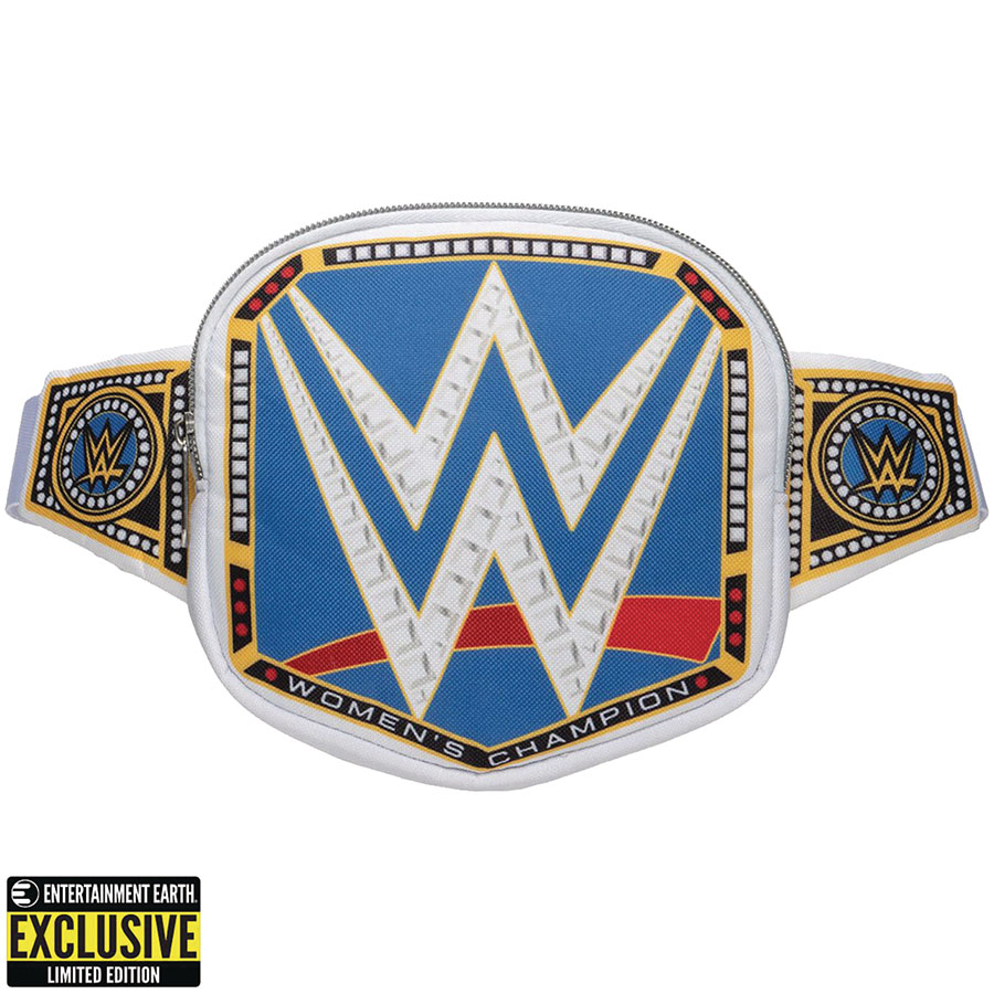 WWE Wrestlemania Womens Championship Title Belt Fanny Pack
