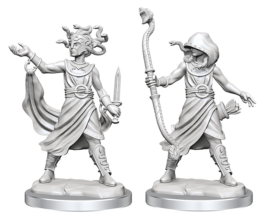 Dungeons & Dragons Frameworks Monster Miniature - Medusa