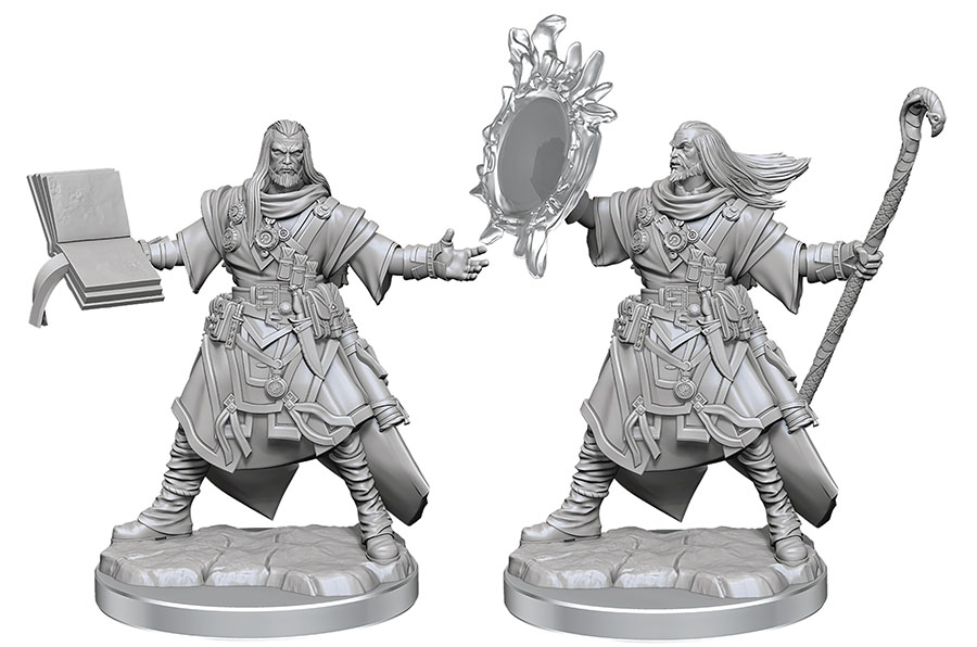 Pathfinder Legendary Cuts - Human Wizard (Male)