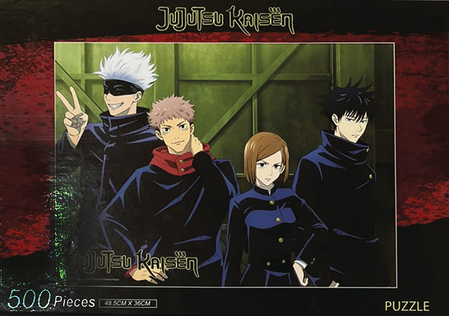 Jujutsu Kaisen 500-Piece Puzzle - Main Cast Group