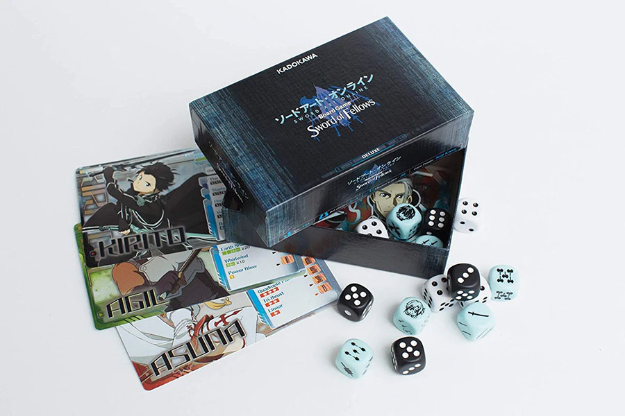 Sword Art Online Sword Of Fellows Deluxe Edition Dice Game