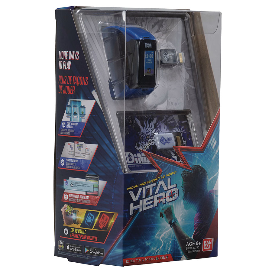 Digimon Vital Hero Interactive Wearable Band - Blue