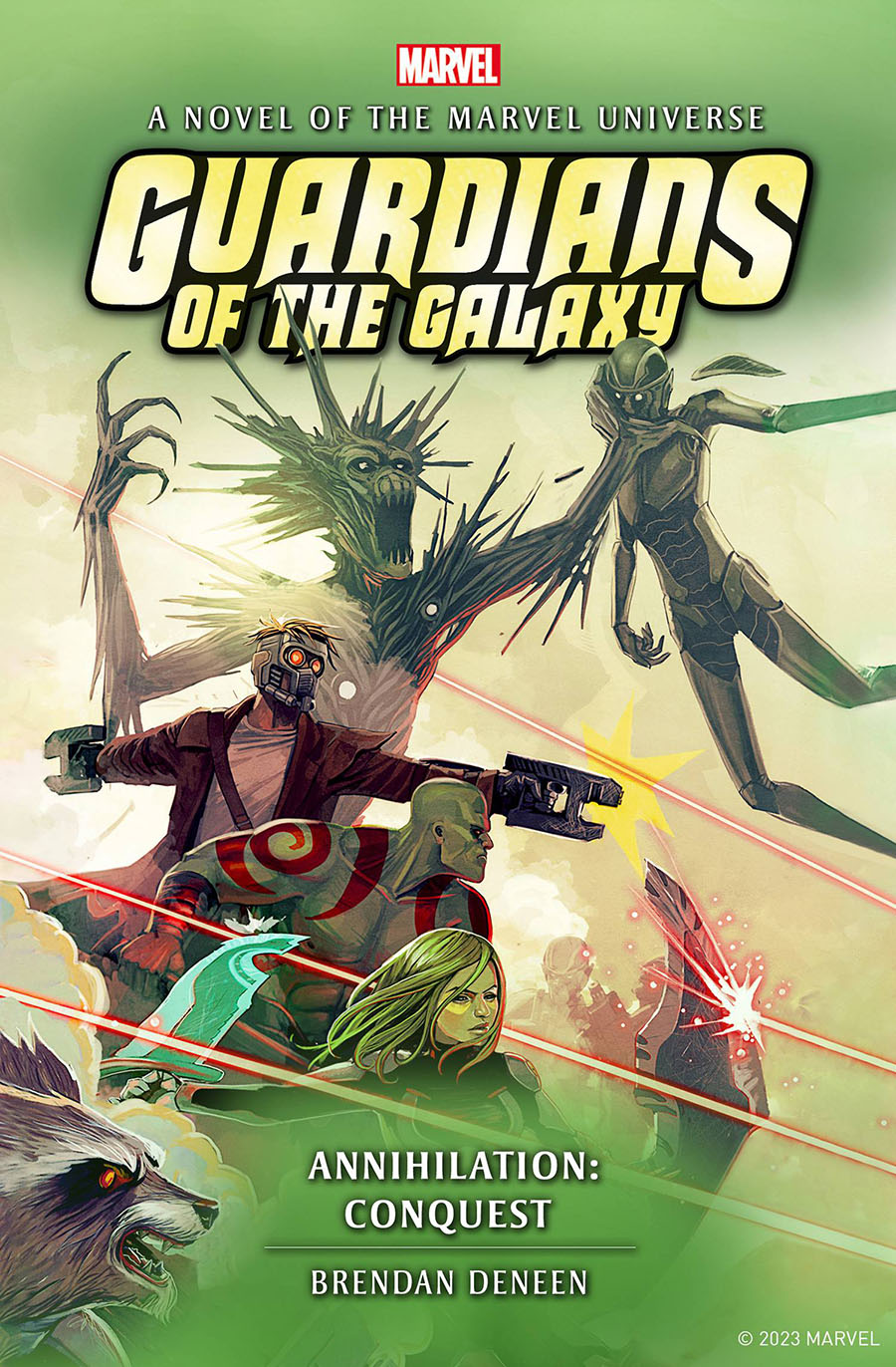 Guardians Of The Galaxy Annihilation Conquest Prose Novel HC