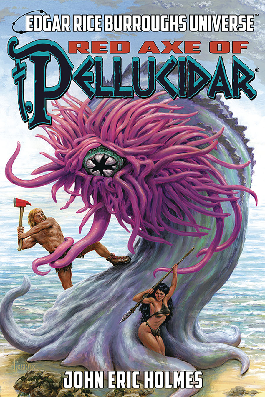 Red Axe Of Pellucidar Novel TP