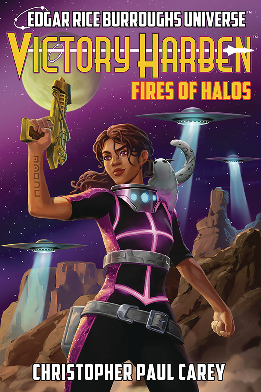 Victory Harben Fires Of Halos Novel HC