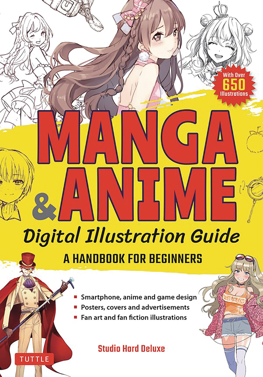 Manga & Anime Digital Illustration Guide A Handbook For Beginners SC