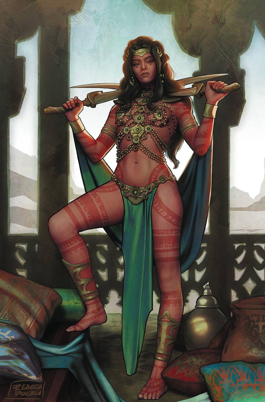 Dejah Thoris Vol 4 #2 Cover K Incentive Rebecca Puebla Virgin Cover