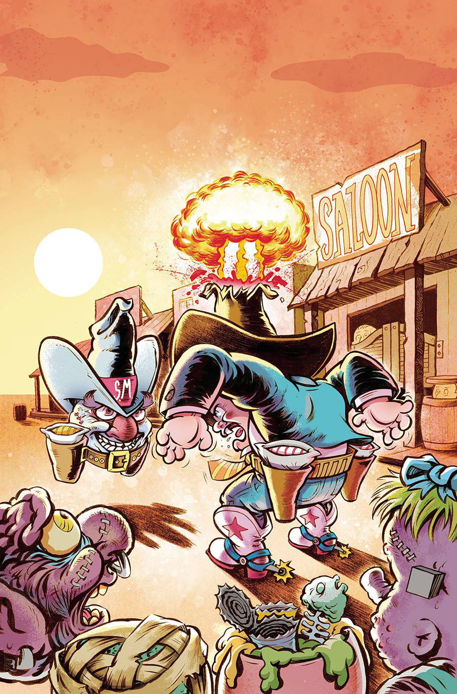 Madballs vs Garbage Pail Kids Time Again Slime Again #3 Cover G Incentive Jason Crosby Virgin Cover