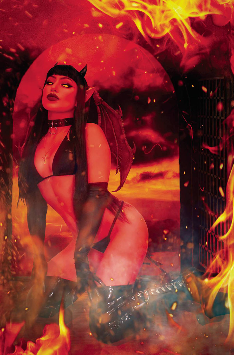 Purgatori Must Die #4 Cover G Incentive Rachel Hollon Cosplay Photo Virgin Cover