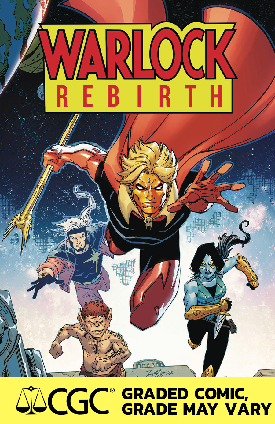 Warlock Rebirth #1 Cover J DF CGC Graded