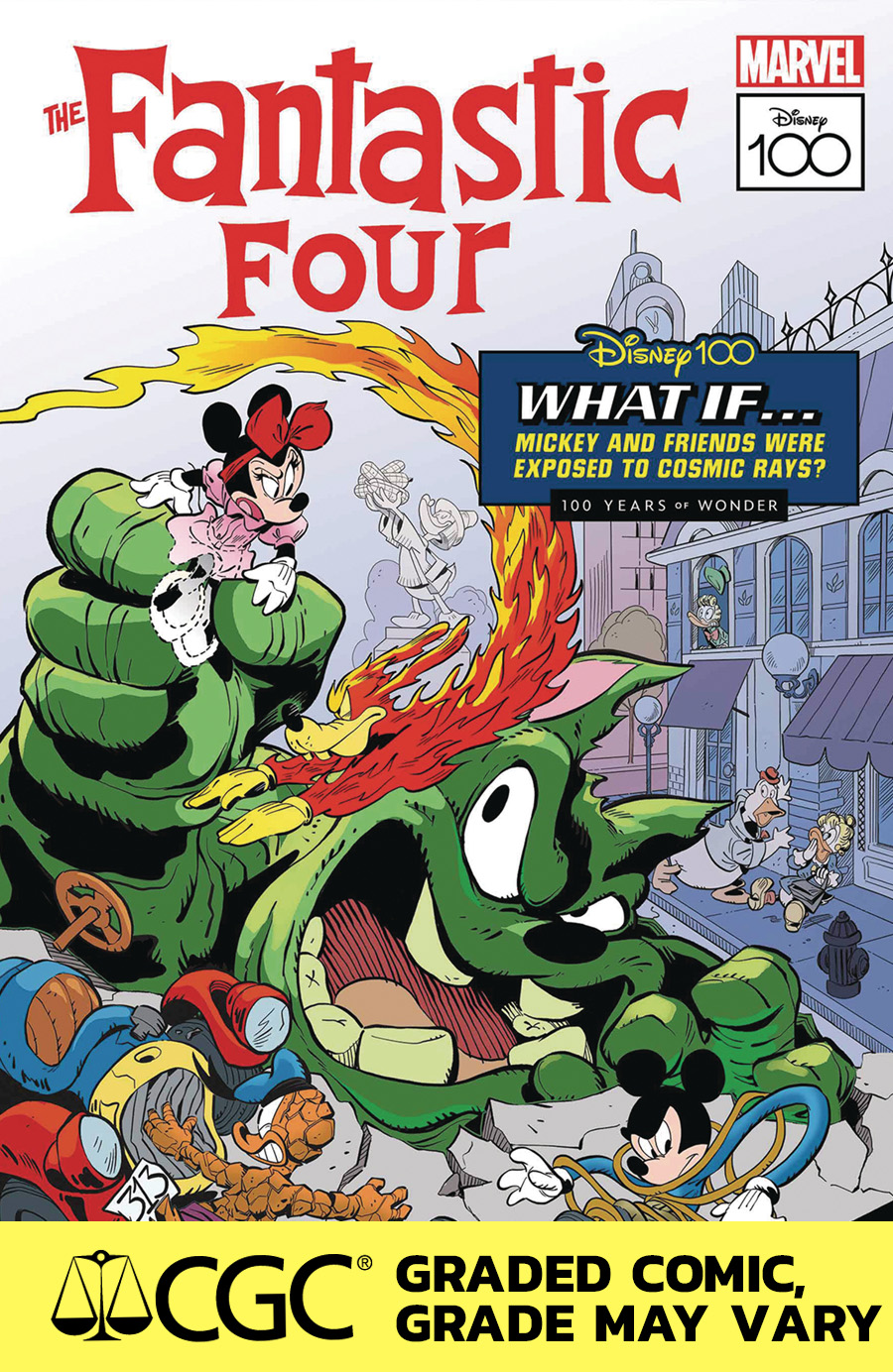 Amazing Spider-Man Vol 6 #19 Cover I DF Giada Perissinotto Disney100 Fantastic Four Variant Cover CGC Graded
