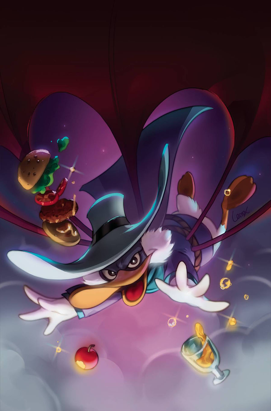 Darkwing Duck Vol 3 #4 Cover Q Limited Edition Lesley Leirix Li Virgin Cover