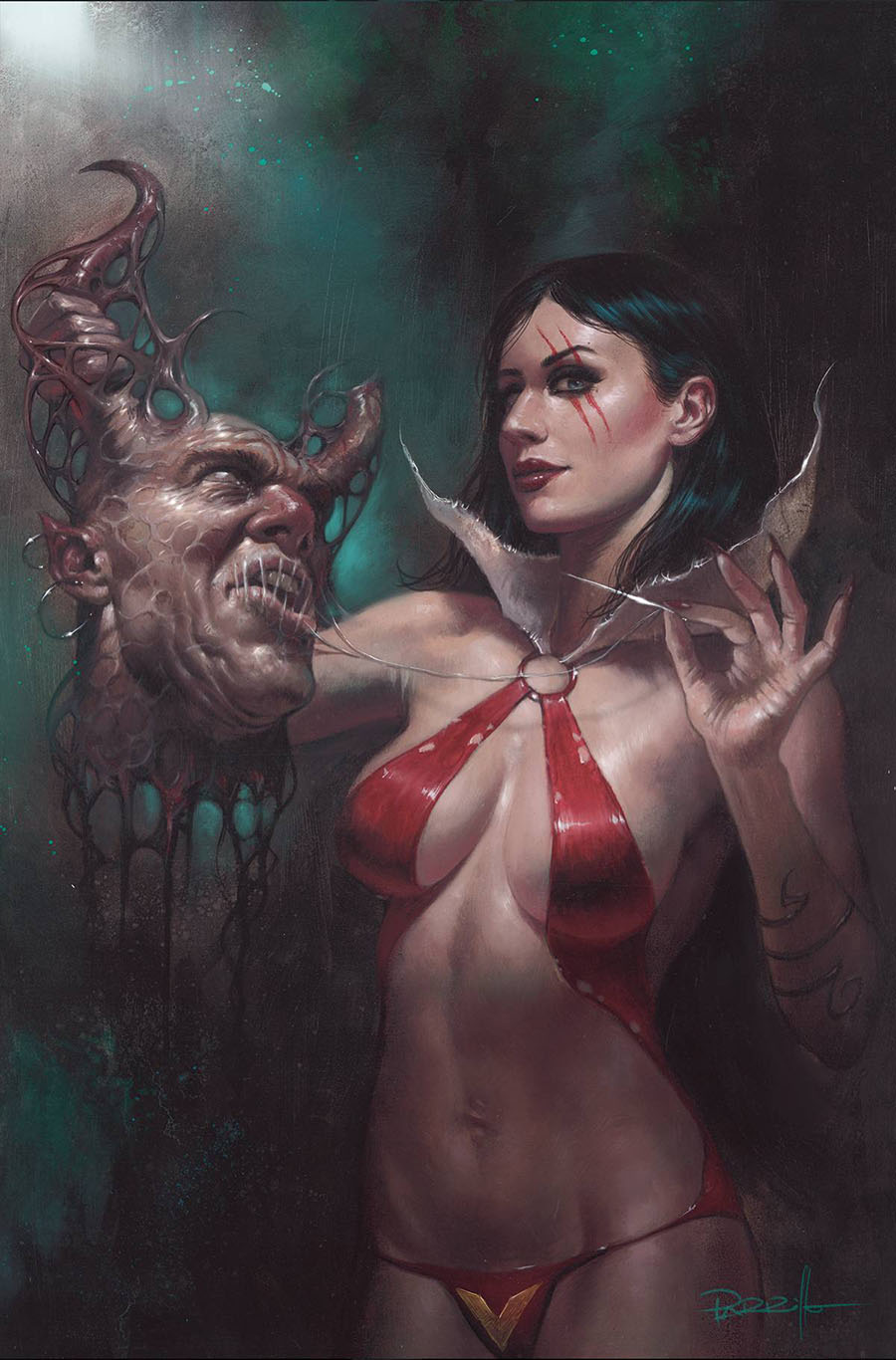 Vampirella Strikes Vol 3 #12 Cover K Limited Edition Lucio Parrillo Virgin Cover