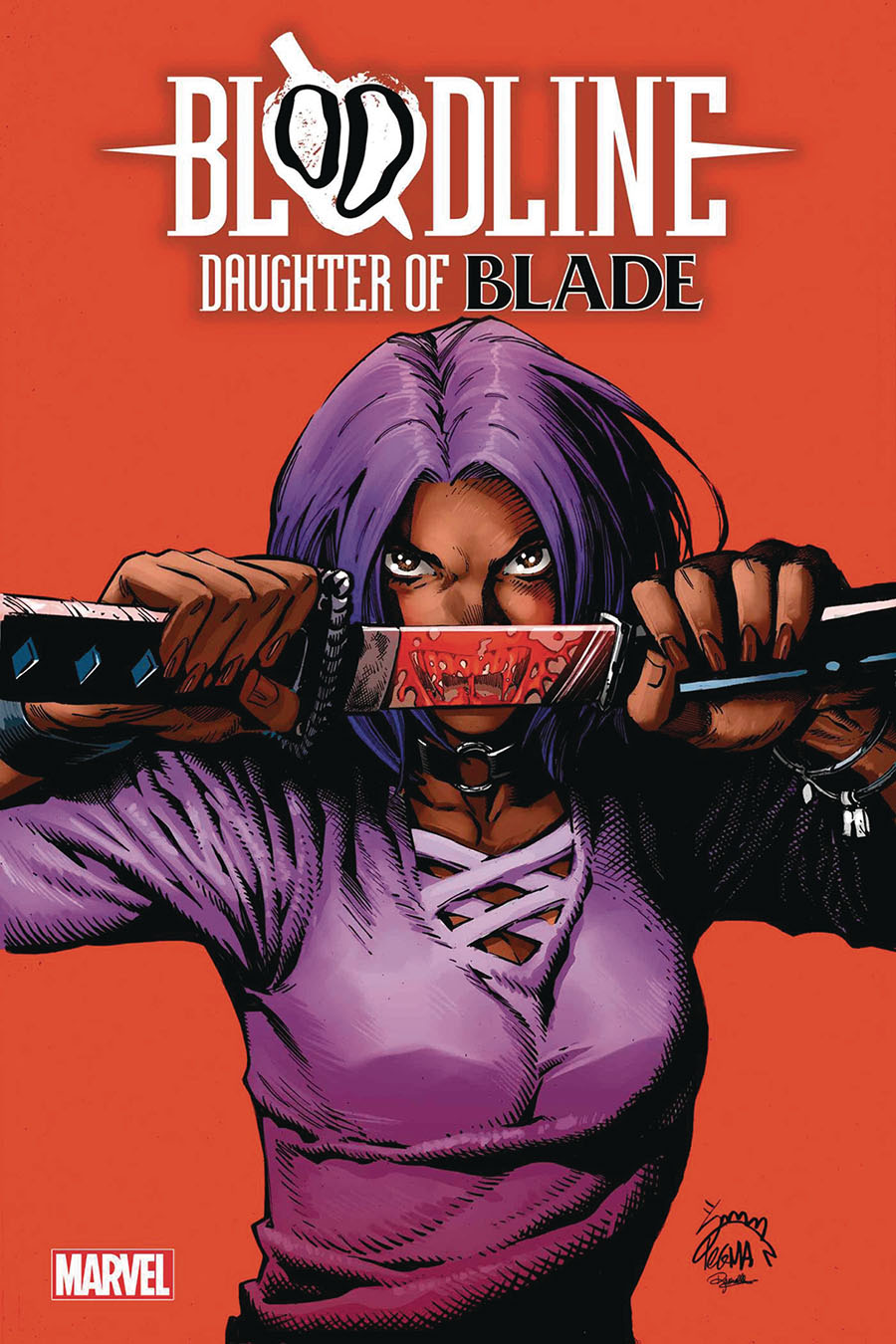 Bloodline Daughter Of Blade #1 Cover L DF Ryan Stegman Variant Cover Signed By Ryan Stegman