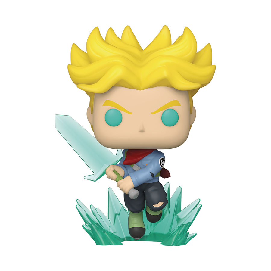 POP Animation Dragon Ball Super Super Saiyan Trunks With Spirit Sword Vinyl Figure