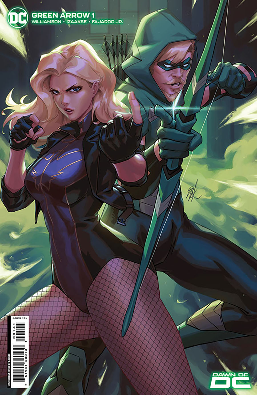 Green Arrow Vol 8 #1 Cover F Incentive Ejikure Card Stock Variant Cover