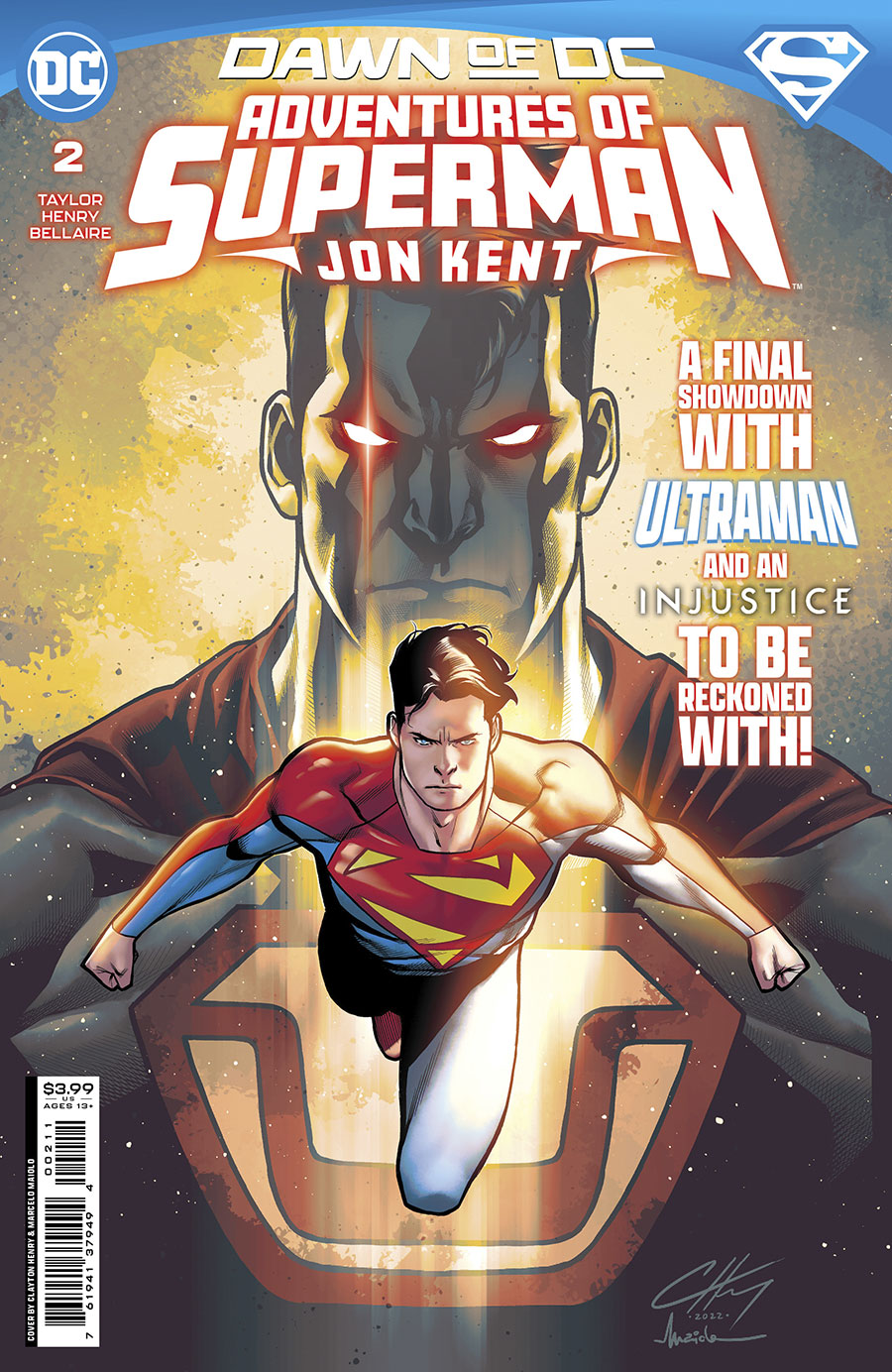 Adventures Of Superman Jon Kent #2 Cover A Regular Clayton Henry Cover