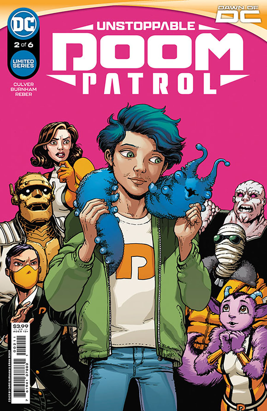 Unstoppable Doom Patrol #2 Cover A Regular Chris Burnham Cover