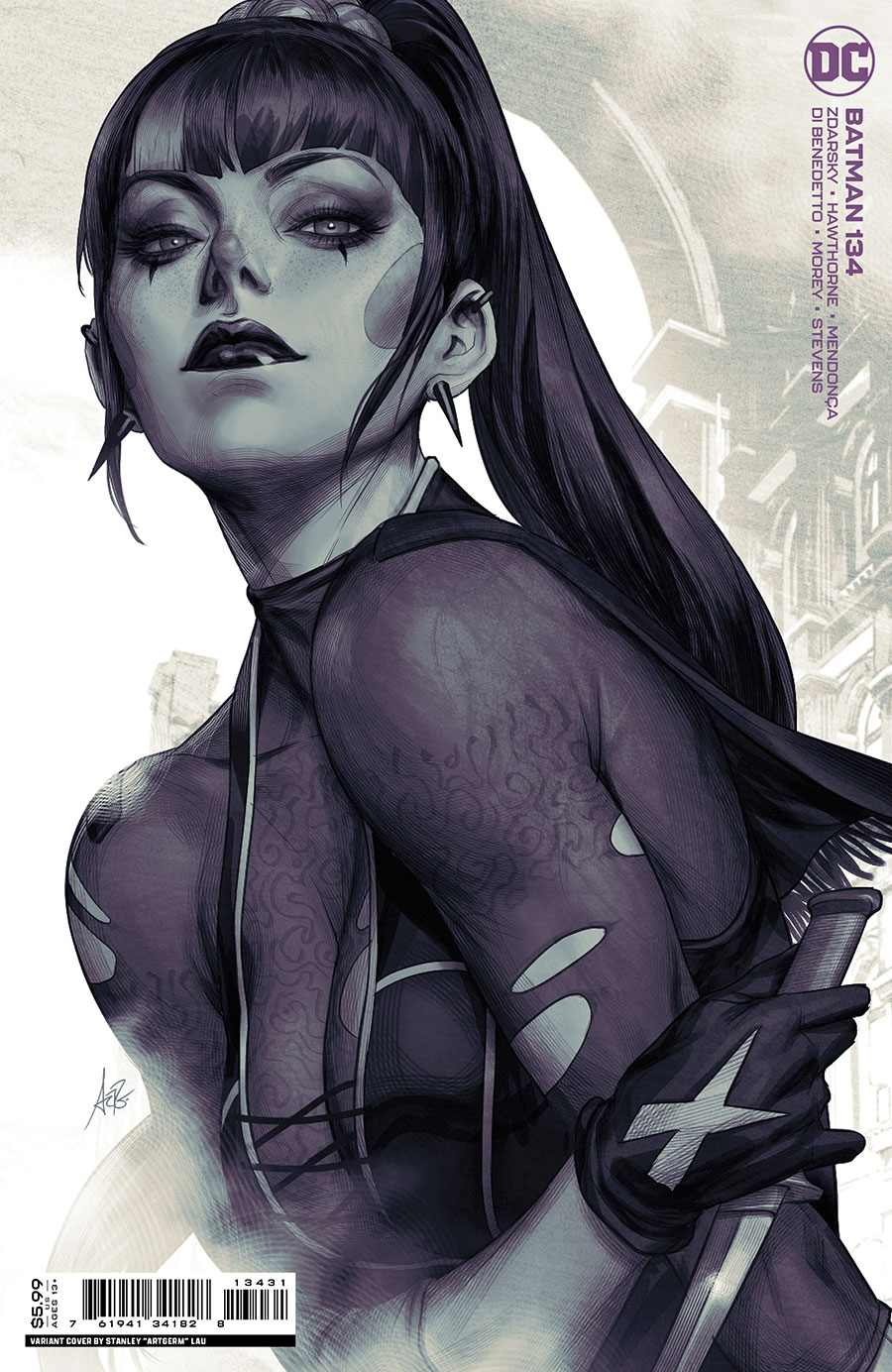 Batman Vol 3 #134 Cover C Variant Stanley Artgerm Lau Card Stock Cover