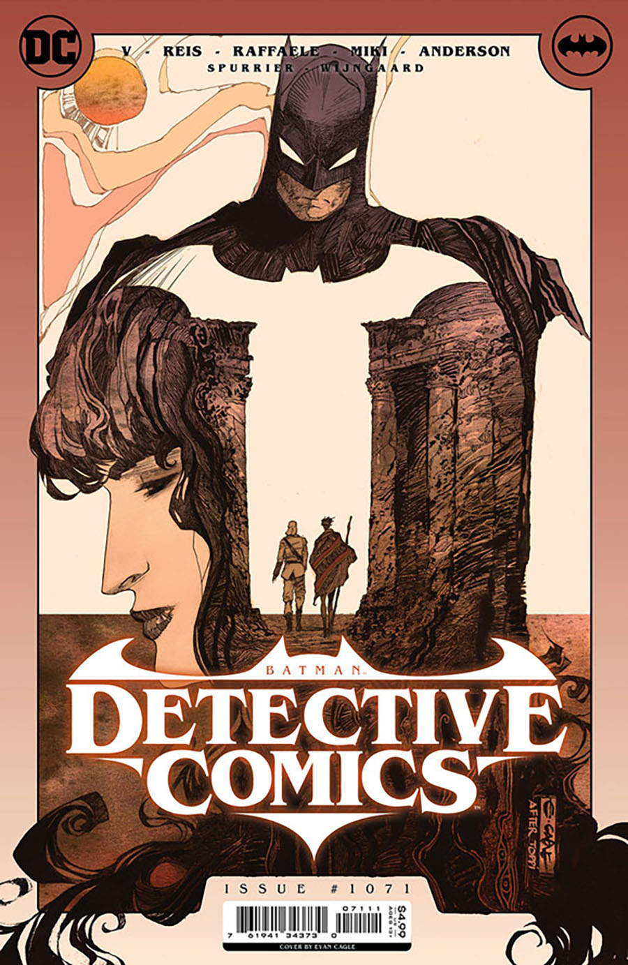 Detective Comics Vol 2 #1071 Cover A Regular Evan Cagle Cover