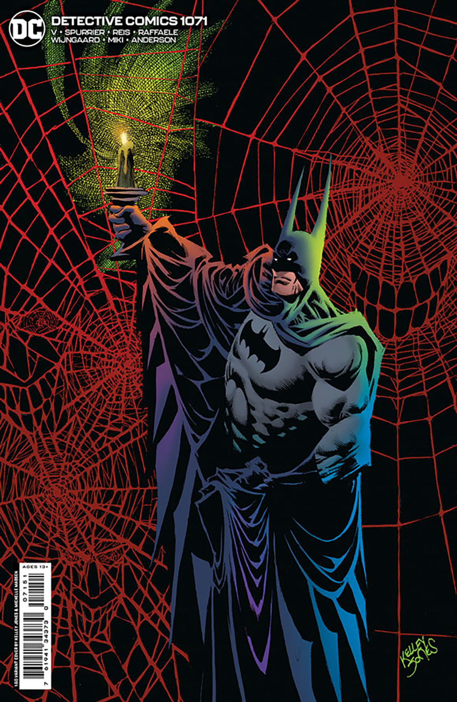 Detective Comics Vol 2 #1071 Cover E Incentive Kelley Jones Foil Variant Cover