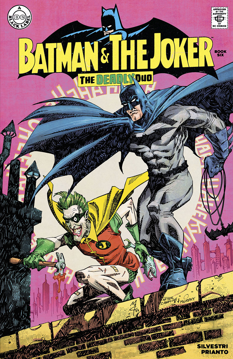 Batman & The Joker The Deadly Duo #6 Cover F Incentive John McCrea Variant Cover
