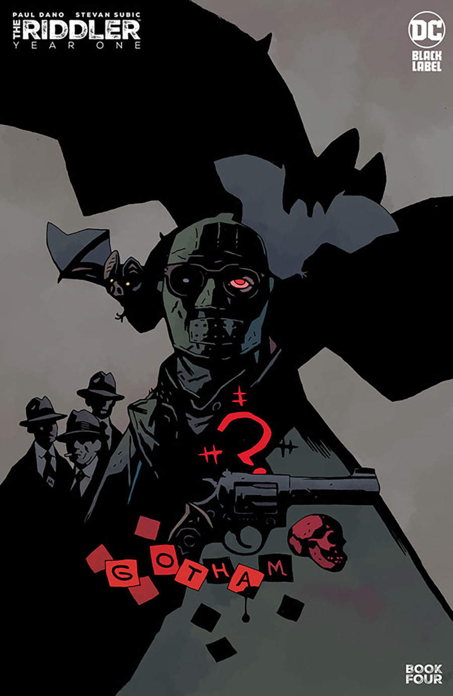 Riddler Year One #4 Cover C Variant Mike Mignola Cover
