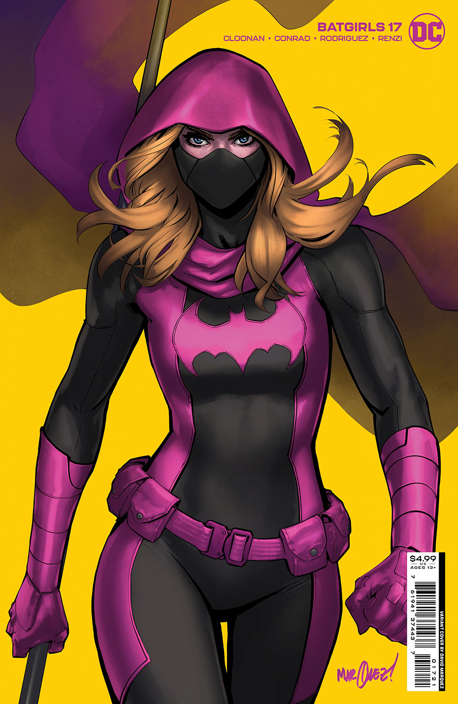 Batgirls #17 Cover B Variant David Marquez Card Stock Cover