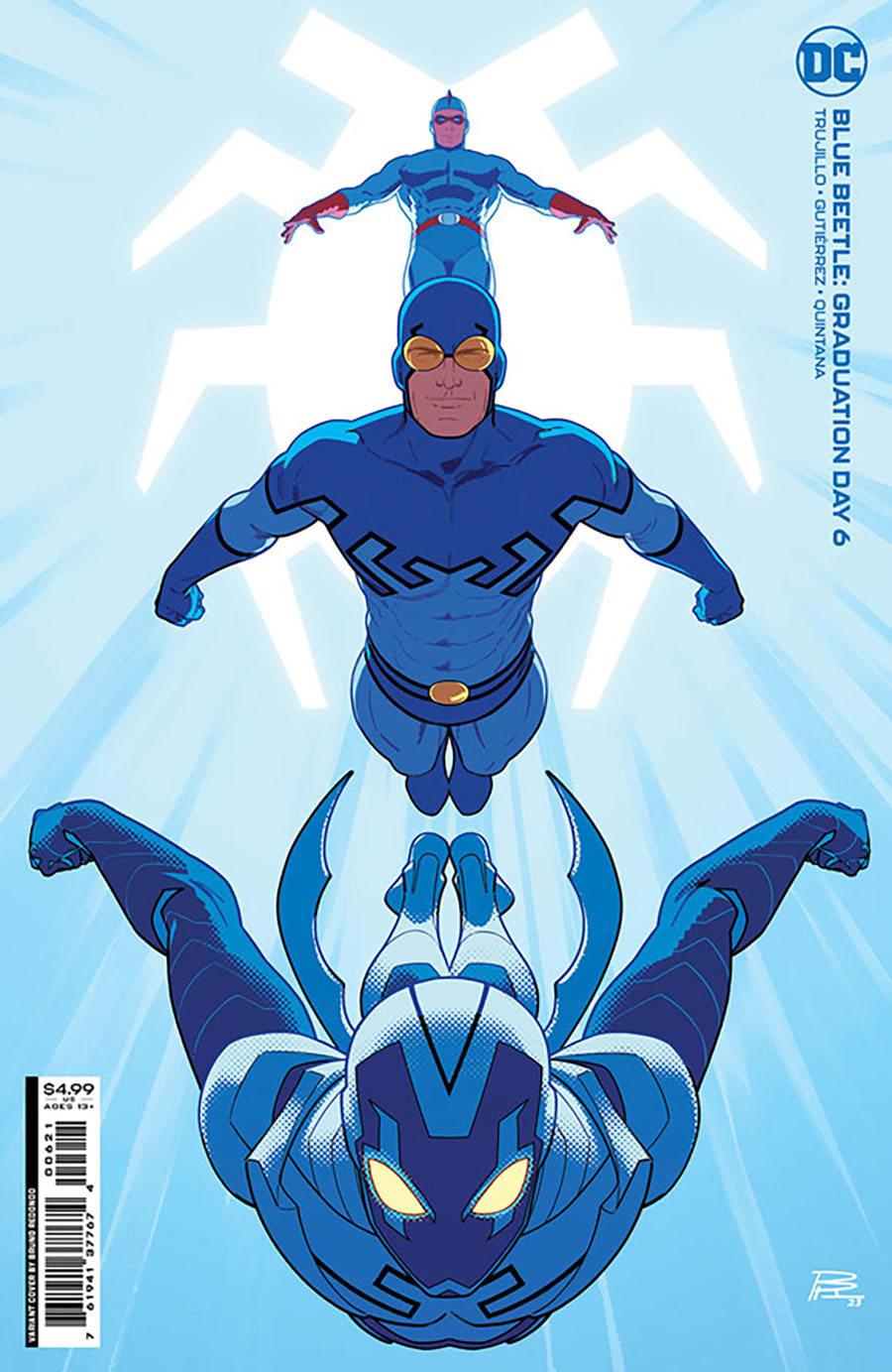 Blue Beetle Graduation Day #6 Cover B Variant Bruno Redondo Card Stock Cover