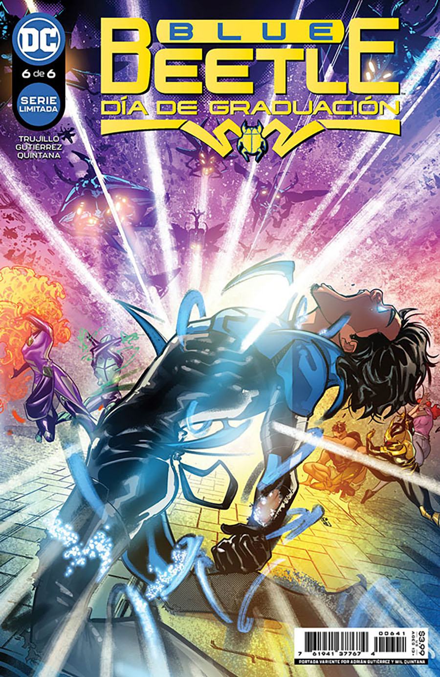 Blue Beetle Graduation Day #6 Cover C Spanish Language Version