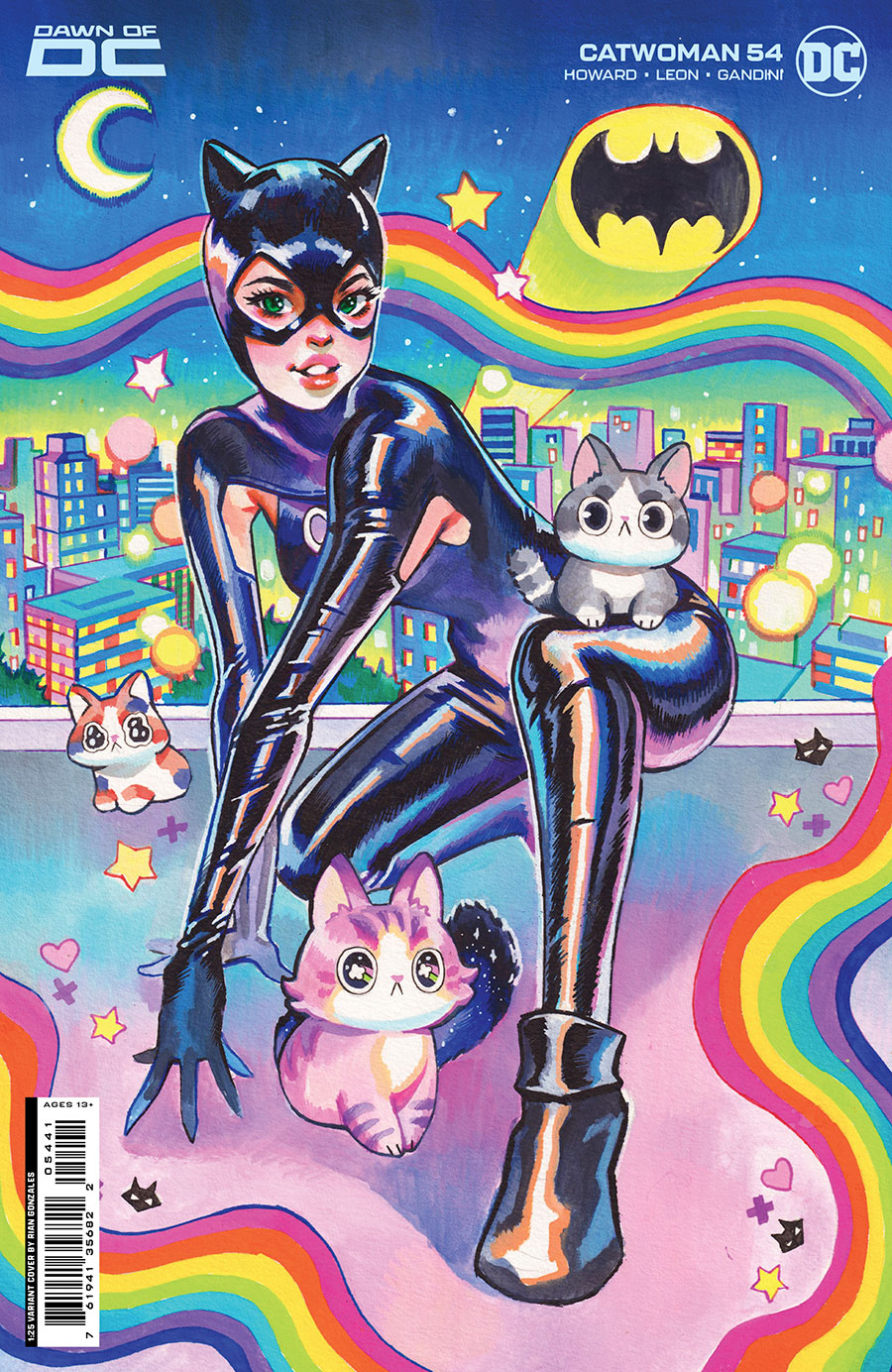 Catwoman Vol 5 #54 Cover D Incentive Rian Gonzales Card Stock Variant Cover