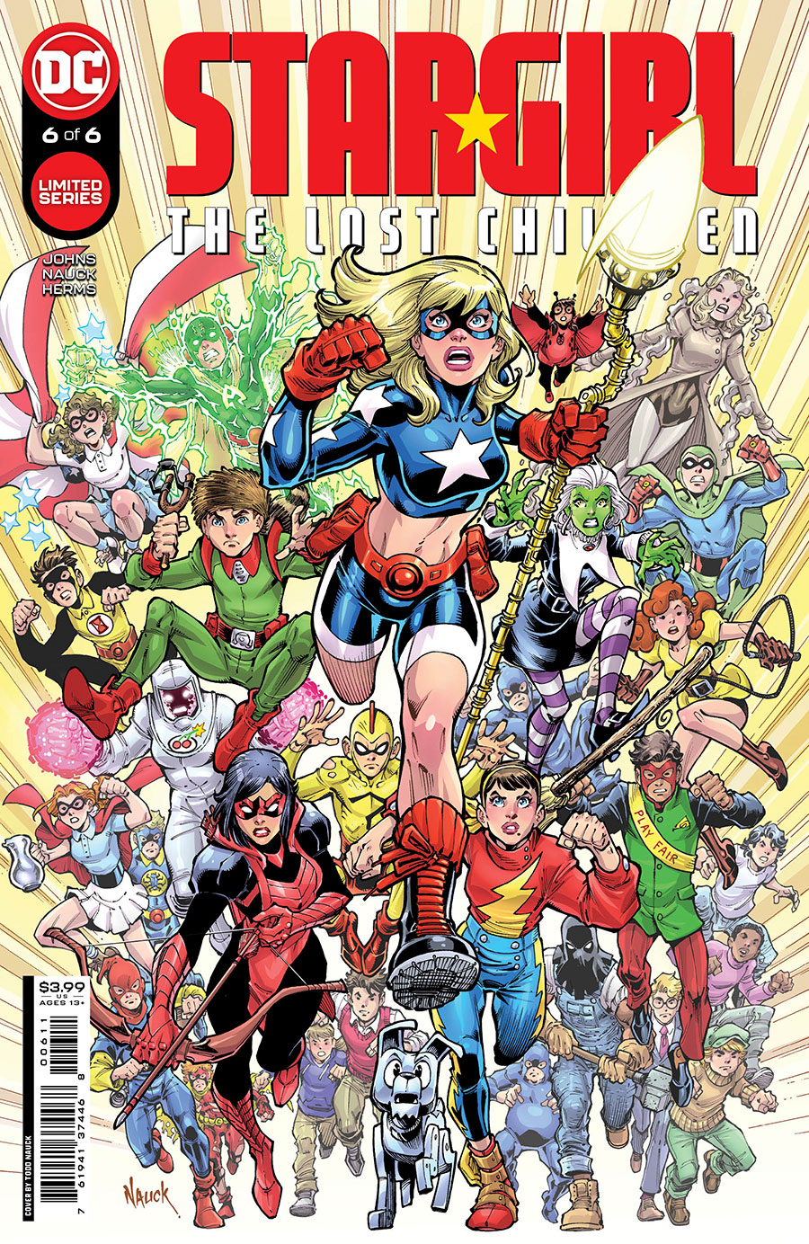 Stargirl The Lost Children #6 Cover A Regular Todd Nauck Cover