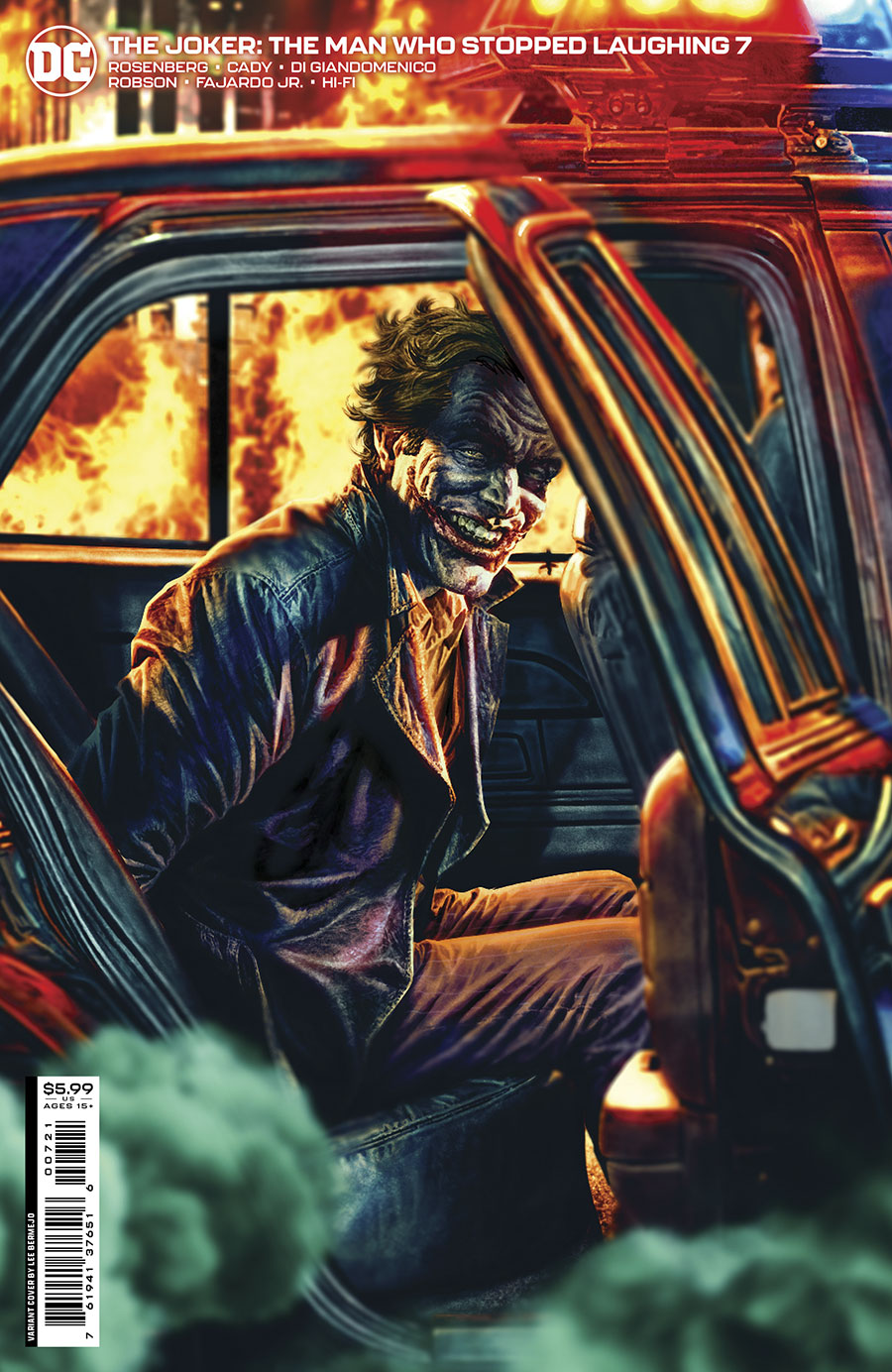 Joker The Man Who Stopped Laughing #7 Cover B Variant Lee Bermejo Cover