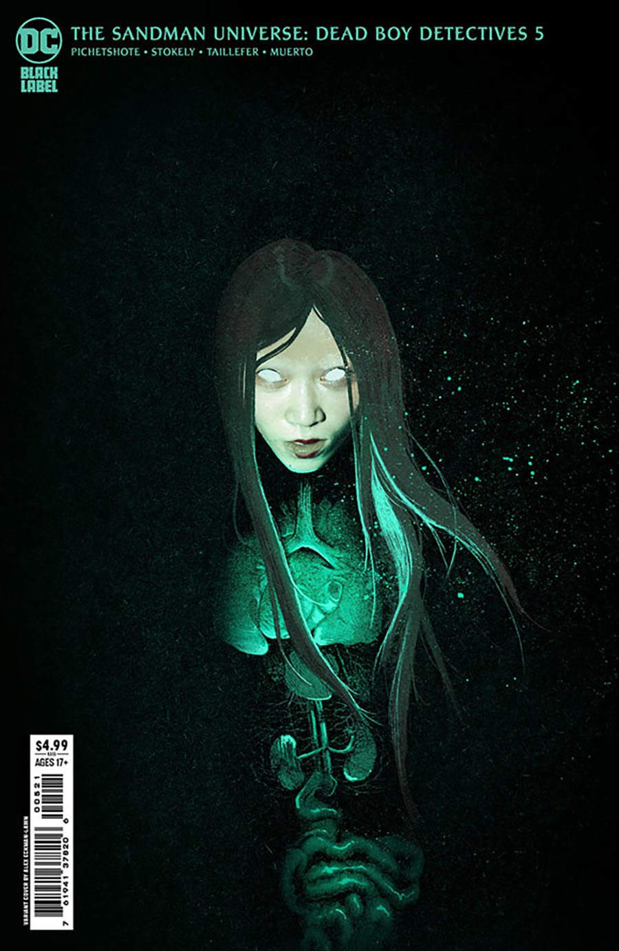 Sandman Universe Dead Boy Detectives #5 Cover B Variant Alex Eckman-Lawn Card Stock Cover