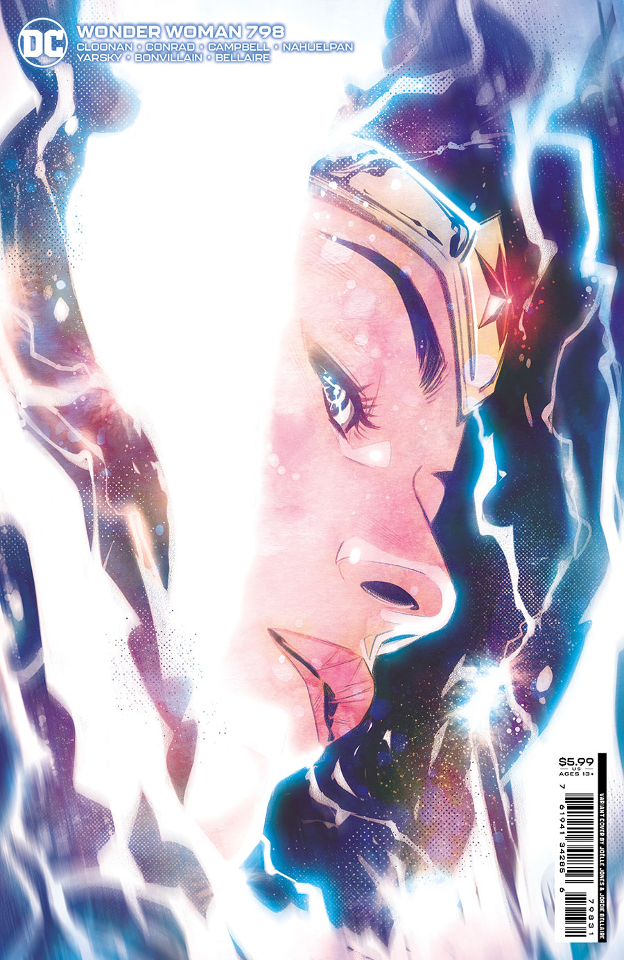 Wonder Woman Vol 5 #798 Cover B Variant Joelle Jones Card Stock Cover (Revenge Of The Gods Tie-In)