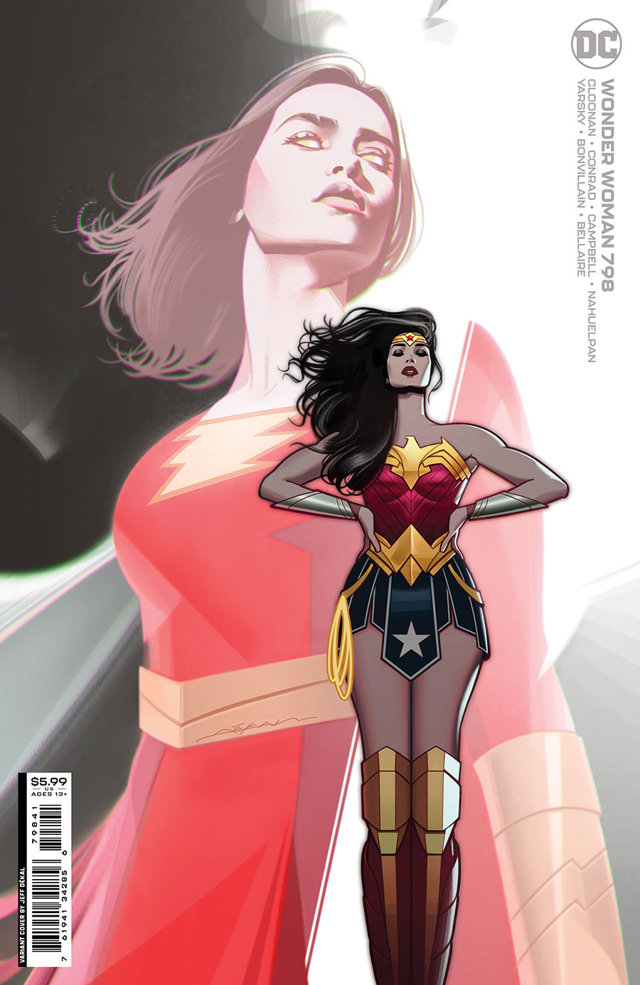 Wonder Woman Vol 5 #798 Cover C Variant Jeff Dekal Card Stock Cover (Revenge Of The Gods Tie-In)