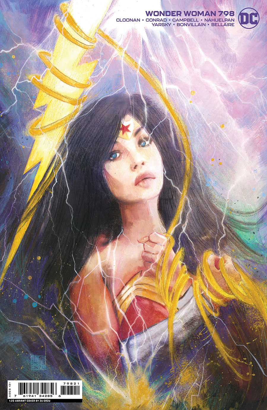Wonder Woman Vol 5 #798 Cover E Incentive Zu Orzu Card Stock Variant Cover (Revenge Of The Gods Tie-In)