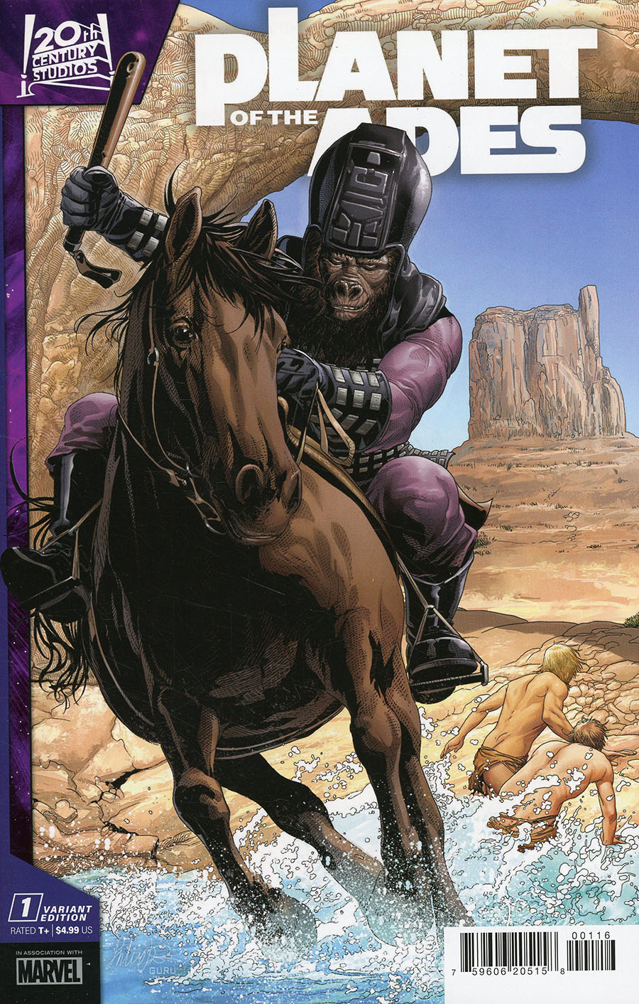 Planet Of The Apes Vol 4 #1 Cover G Incentive Salvador Larroca Variant Cover