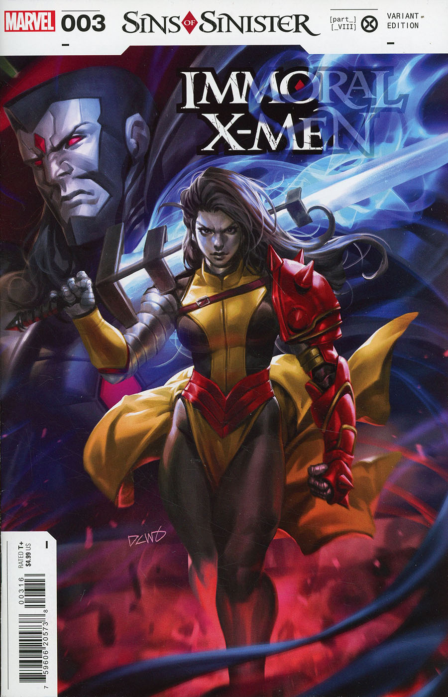 Immoral X-Men #3 Cover C Incentive Derrick Chew Variant Cover (Sins Of Sinister Tie-In)