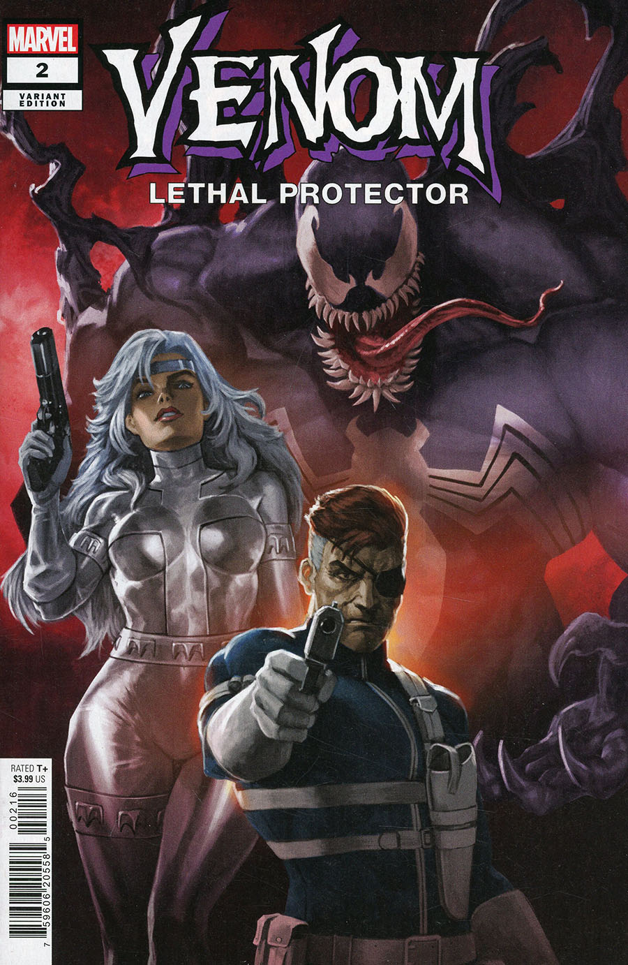 Venom Lethal Protector II #2 Cover C Incentive SKAN Variant Cover