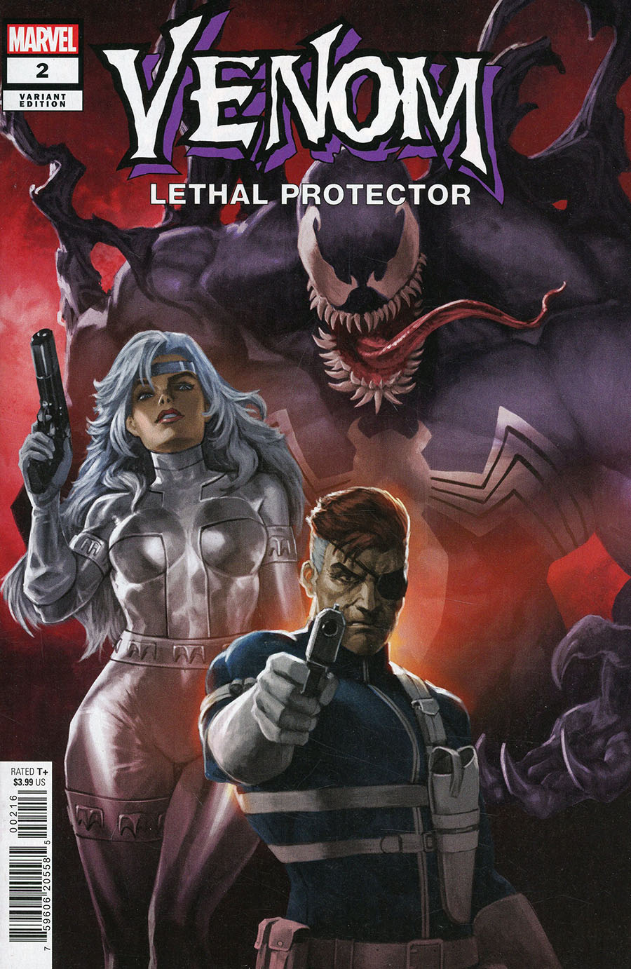 Venom Lethal Protector II #2 Cover C Incentive SKAN Variant Cover