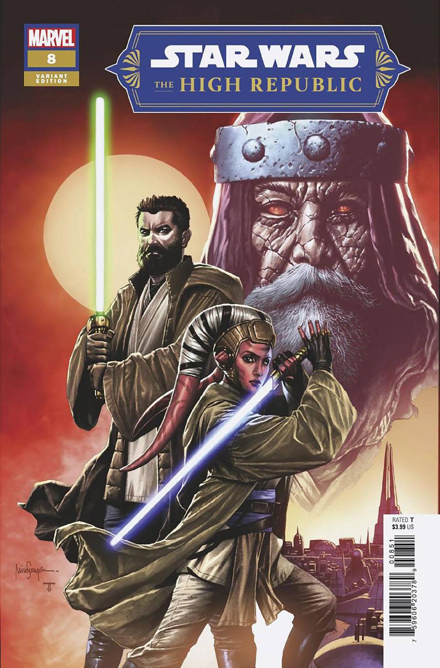 Star Wars The High Republic Vol 2 #8 Cover C Incentive Mico Suayan Variant Cover