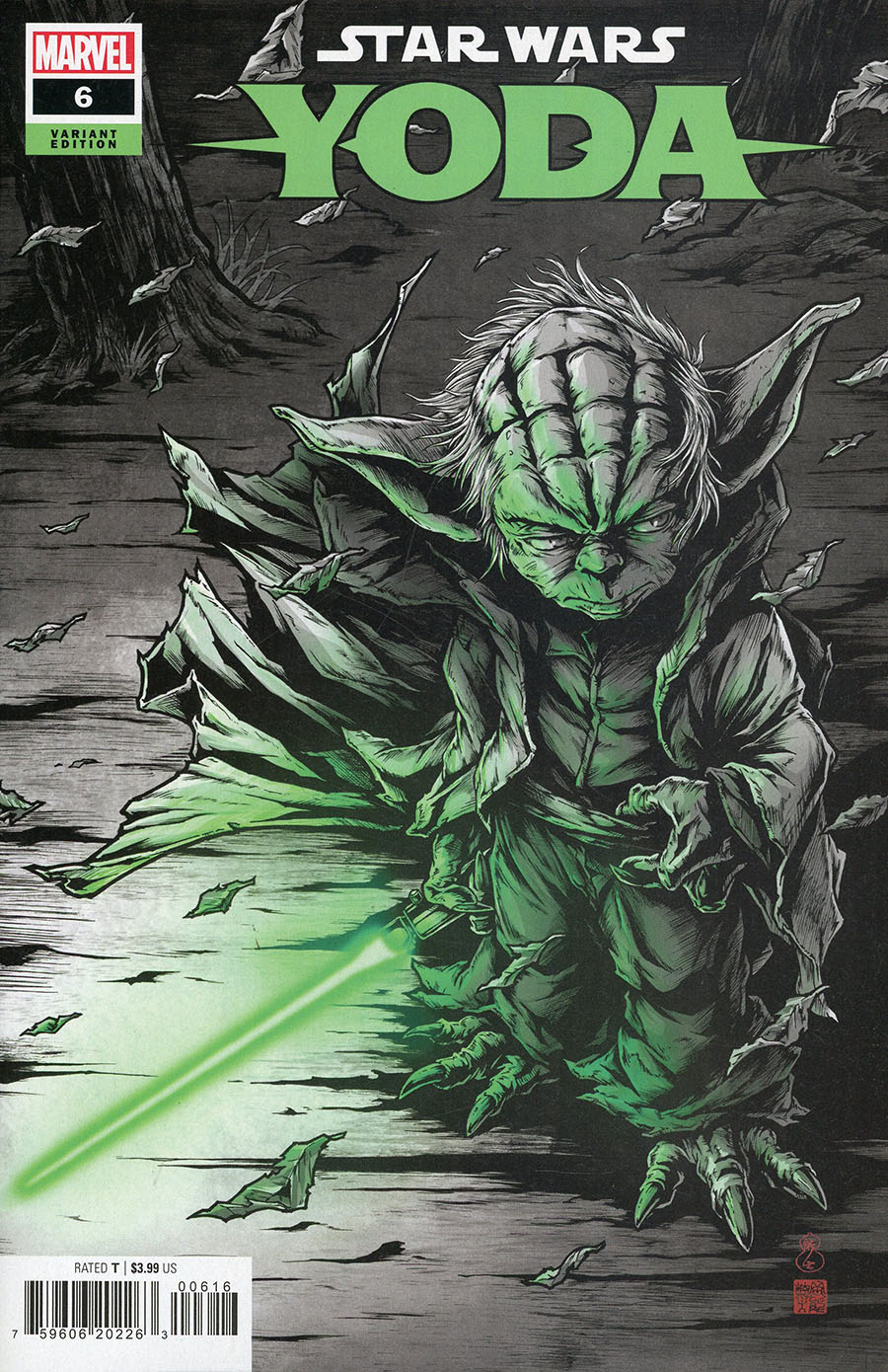 Star Wars Yoda #6 Cover C Incentive Takashi Okazaki Variant Cover