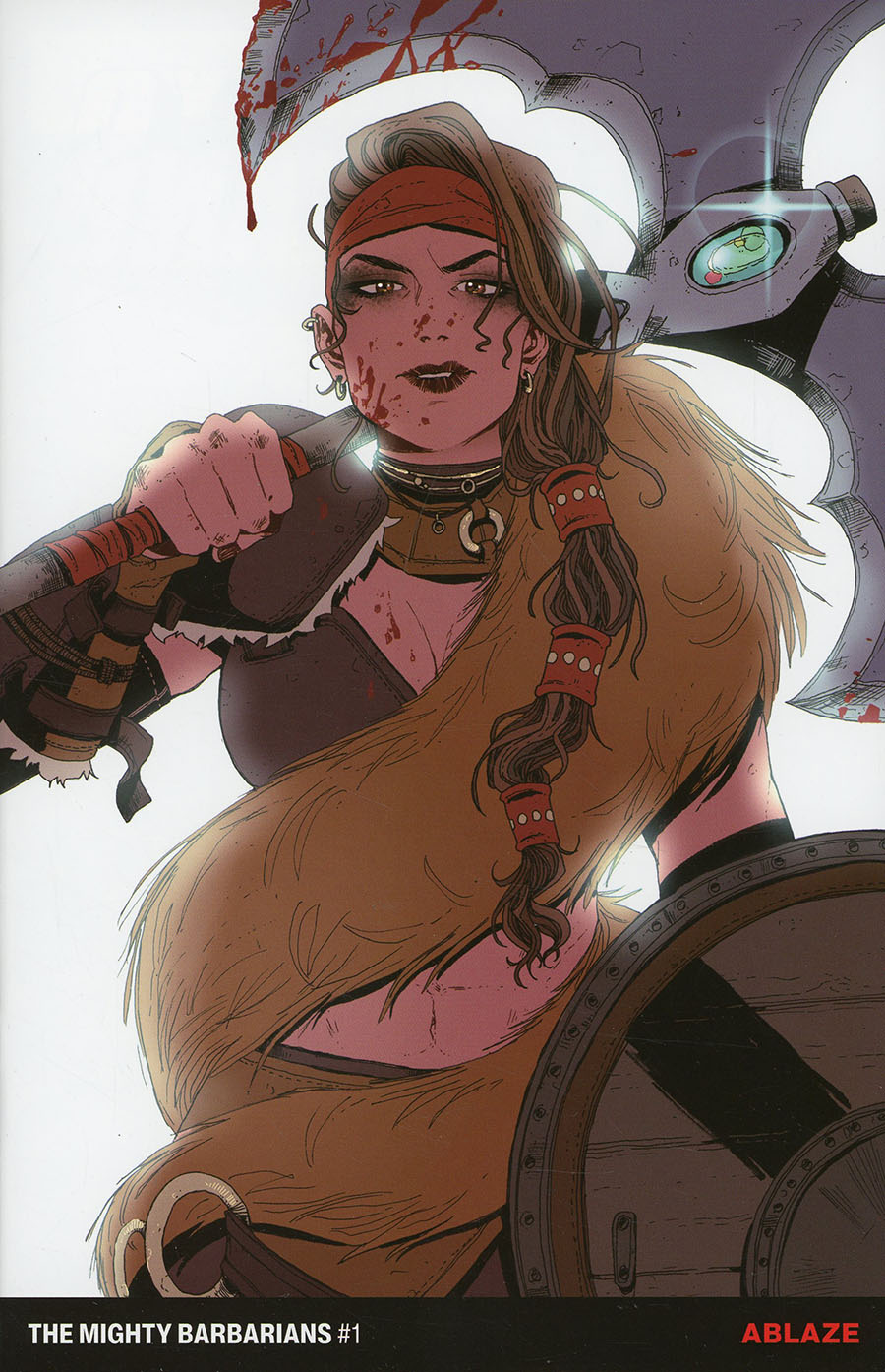 Mighty Barbarians #1 Cover L Incentive Zoe Thorogood Variant Cover