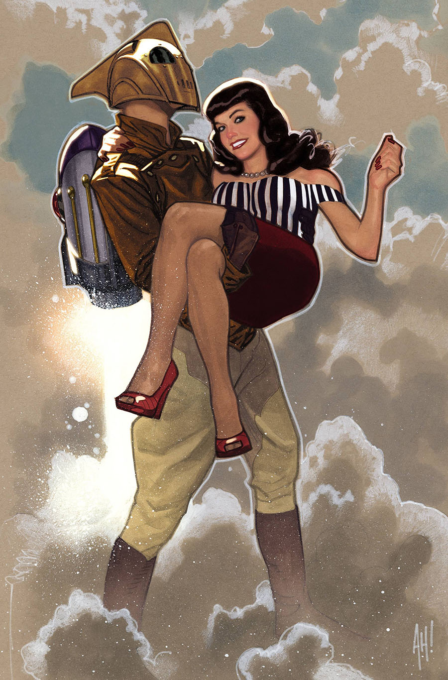 Rocketeer Special #1 (One Shot) Cover C Incentive Adam Hughes Virgin Cover